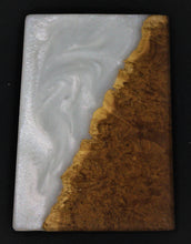 Load image into Gallery viewer, Mallee Burl and gold pearlescent resin coasters - Set of 4