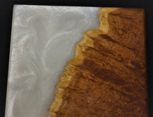 Load image into Gallery viewer, Mallee Burl and gold pearlescent resin coasters - Set of 4